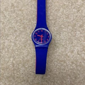 Double Wrap Blue and Pink Swatch